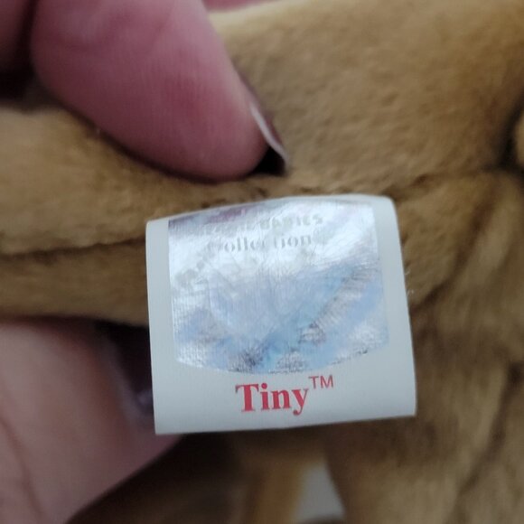 TY Beanie Baby Lot of 2 Dogs Weenie 1995 Tiny 1999 Mint One Owner - Picture 10 of 11